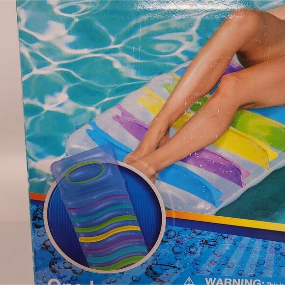 Pool Float Bestway H2O Go Relaxing Pool Float 73 inches Sealed in Box New - Picture 3 of 6